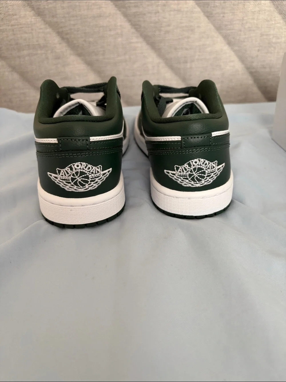 Nike Air Jordan 1 Low White & Dark Green